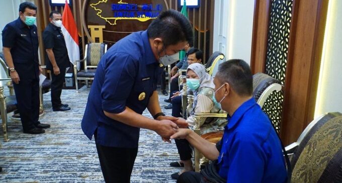 Herman Deru Beri Ruang Penyandang Tunanetra Masuk Pasar Kerja Informal