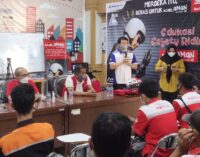 Astra Motor Sumsel Edukasi #Cari_Aman Berkendara untuk Karyawan PT. Telkom Akses