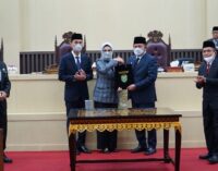 Pemprov dan DPRD Sumsel Sepakati KUA-PPAS 2023 