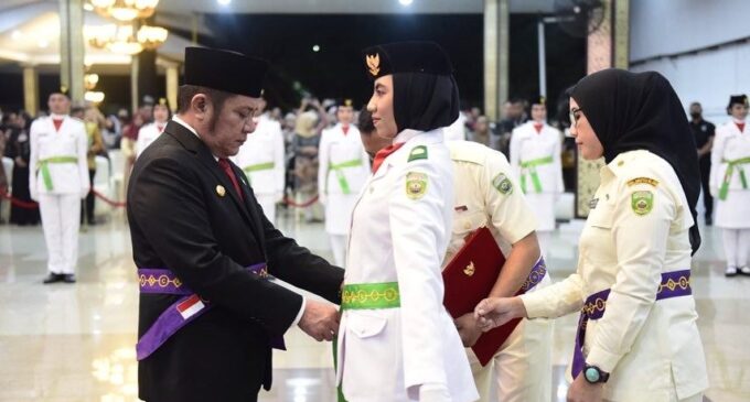 HD Kukuhkan Paskibraka Provinsi