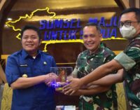 Herman Deru dan Danlanud SMH Satukan Persepsi Untuk Majukan Sumsel