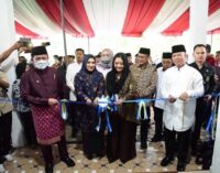 Resmikan Masjid Hj Percha Leanpuri, Herman Deru: Ini Bukti Cinta Masyarakat Kepada Ananda Percha