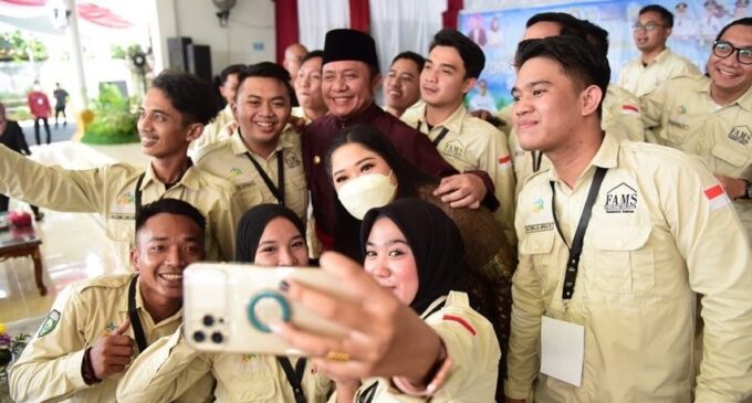 Hadiri Pelantikan FAMS OKU Raya, Herman Deru : Berikan Literasi Informasi Yang Tidak Melanggar Kode Etik