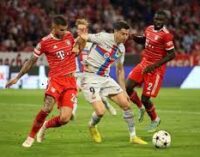 Liga Champion : Barcelona Takluk Dua Gol Tanpa Balas