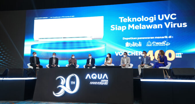 Rayakan 30 tahun di Indonesia, AQUA Japan Hadirkan Beragam Inovasi Produk dan Promo Menarik