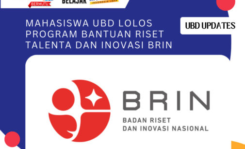 Mahasiswa UBD Lolos Program Bantuan Riset Talenta dan Inovasi BRIN