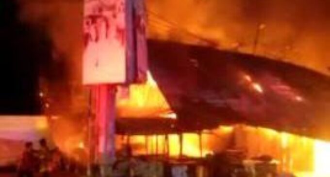 Kebakaran Pasar Cinde Diduga Akibat Korsleting Listrik