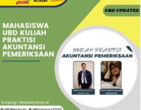 Mahasiswa UBD Kuliah Praktisi Akuntansi Pemeriksaan