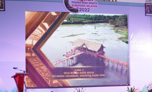Ini Nama – nama Desa Pemenang Anugerah Pesona Desa Wisata Sumsel 2022