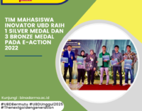 Tim Mahasiswa Inovator UBD Sukses Bawa Pulang Empat Medali di Ajang E-Action 2022