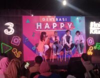 Kunjungi Pulau Sumatera, Tri Ajak Para Gen Z Ramaikan Festival Generasi Happy di Palembang