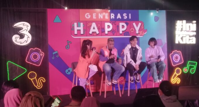 Kunjungi Pulau Sumatera, Tri Ajak Para Gen Z Ramaikan Festival Generasi Happy di Palembang