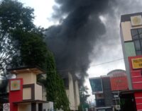 Akibat Dua Anak Kecil Main Korek Api, Gedung Riset Centre Polsri Terbakar