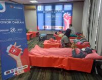 Sambut Hari Kanker Sedunia XL Axiata – Komunitas Jurnalis Gelar Donor Darah di Medan