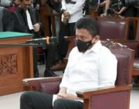 Ferdy Sambo Dituntut Pidana Seumur Hidup