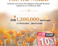 Valentine day ! Ajak Orang Terkasihmu Dinner Romantis dengan Sajian Menu Spesial Ala Hotel Harper Palembang