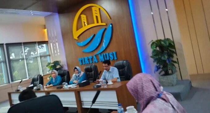 Perumda Tirta Musi Tunda Kenaikan Tarif Air Minum