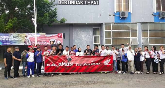 Astra Motor Sumsel Ajak Dinas PUPR #Cari_Aman