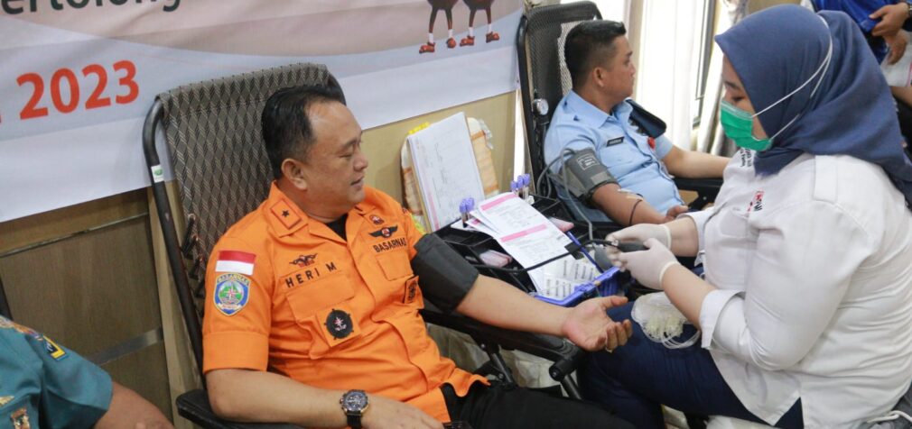 Basarnas Targetkan Minimal 51 Kantong Darah Sesuai Angka HUT