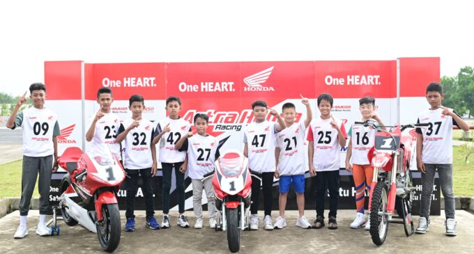 Puluhan Pebalap Muda Ikuti Seleksi Astra Honda Racing School