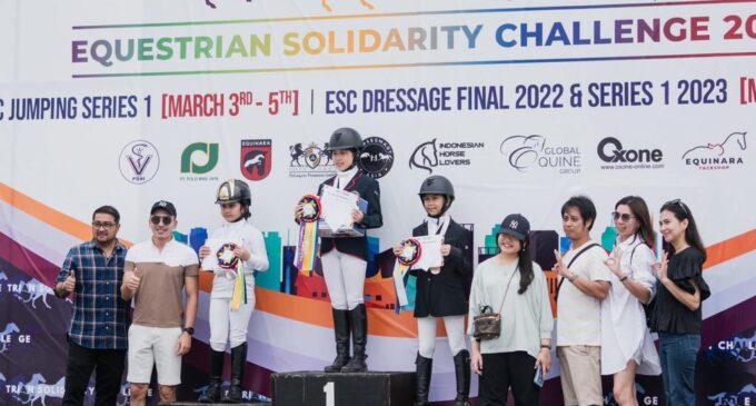 Atlet Berkuda 3D Stable Sumsel Dulang Prestasi Diajang Equestrian Solidarity Challenge 2023