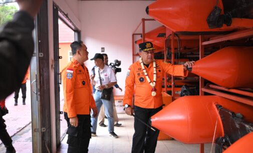 Kunker ke Palembang, Kabasarnas Cek Kesiapan Personil dan Peralatan
