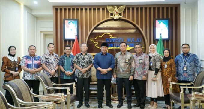 Gubernur Herman Deru- GM Pertamina Internasional RU III Bahas Kesiapan Pasokan BBM Jelang Lebaran dan Ramadhan