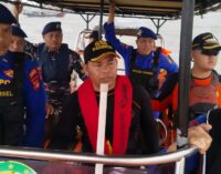 Basarnas Palembang Cari ABK Kapal Trawl yang Tenggelam di Perairan Laut Bangka