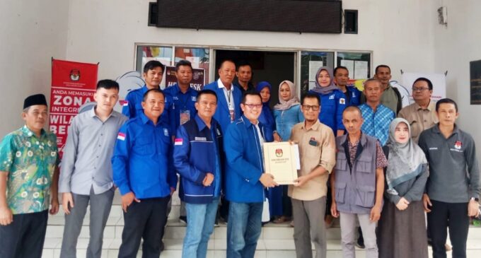 Targetkan Kursi Terbanyak, PAN Daftarkan 25 Bacaleg Ke KPU Pagaralam