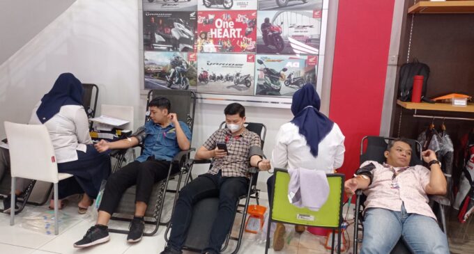 Astra Motor Sumsel Gelar Donor Darah