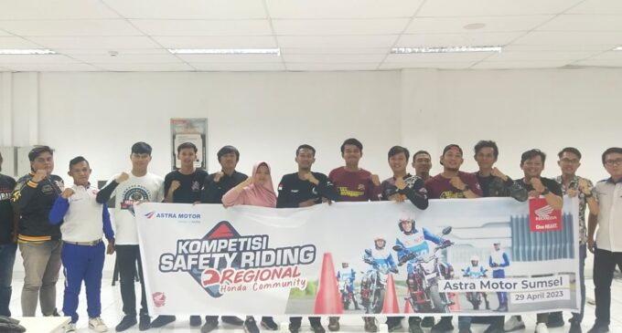 Astra Motor Sumsel Gelar Kompetisi Safety Riding Tingkat Regional