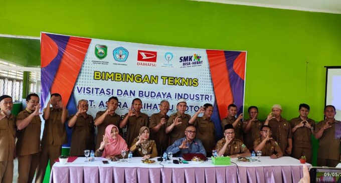 SMKN 1 Pagaralam Laksanakan Pelatihan Bersama PT Daihatsu Motor