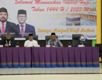 Kloter Pertama Jemaah Haji Palembang Berangkat 27 Mei 2023