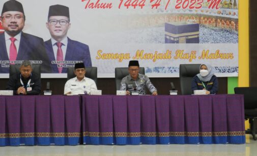 Kloter Pertama Jemaah Haji Palembang Berangkat 27 Mei 2023