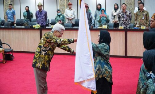 Pengukuhan Forum Pariwisata dan Budaya (FORWIDA) Sumsel Periode 2023-2027