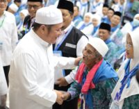 Gubernur Herman Deru Lepas Keberangkatan Jemaah Calon Haji Kloter 1