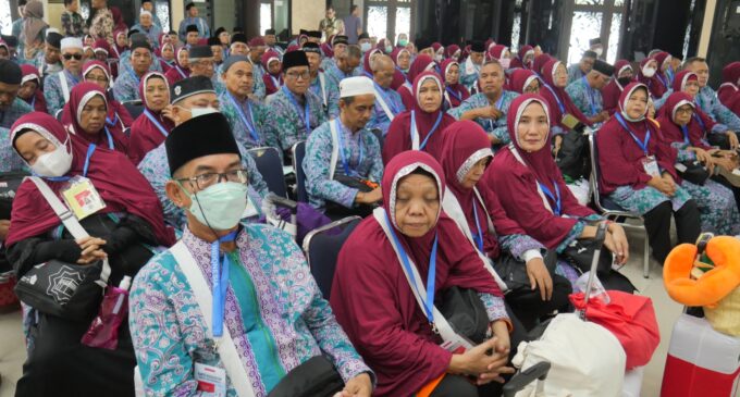 Tiba di Embarkasi Palembang, 81,4 % JCH Kloter Kedua Resiko Tinggi