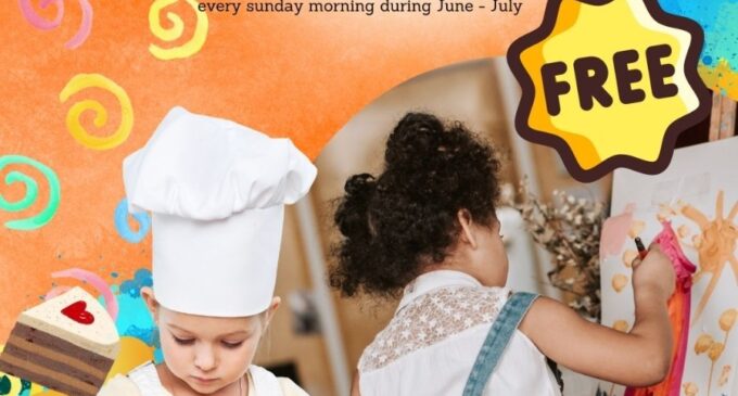 Musim Libur Sekolah, Harper Palembang dan Panin Bank Gelar Kelas Memasak dan Melukis Gratis