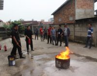 Harper Palembang Rutin Adakan Simulasi Fire Drill