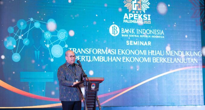 Bank Indonesia Sumsel Ajak Pemerintah Kota Perkuat Green Economy