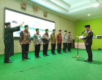 Kakanwil Lantik Enam Pejabat Administrator