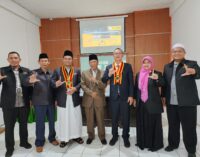 Ustazd Muhaemin dan Alpian Maskoni Laksanakan Yudisium Pascasarjana di ITbis Lembah Dempo