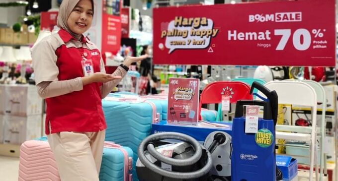 Tawarkan Beragam Kemudahan, ACE BOOM SALE Jadi Daya Tarik Pelanggan dalam Berbelanja