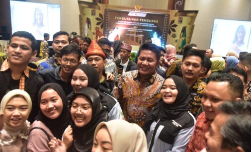 Herman Deru Motivasi Para Mahasiswa Asal Sumsel yang Menimba Ilmu di Yogyakarta