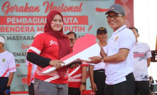 Pemprov Sumsel Bagikan 10 Juta Bendera Merah Putih