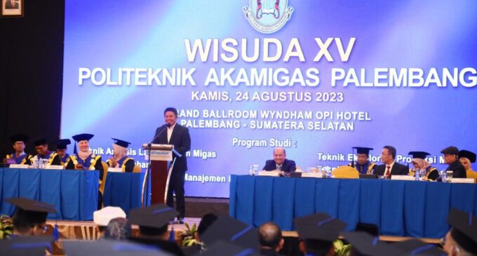 Politeknik Akamigas Palembang Wisuda 199 Mahasiswa