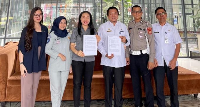 Samsat Palembang IV – Harper Palembang Jalin Kerjasama Apresiasi Wajib Pajak Tertib Aturan