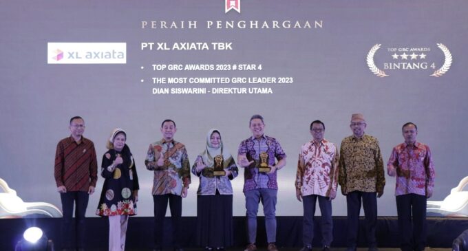 XL Axiata Raih TOP GRC Awards 2023