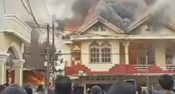 Dua Rumah di Lorong Banten 6 Hangus Terbakar