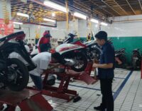 Astra Motor Sumsel Sertifikasi Mekanik Lulusan SMK TBSM Honda